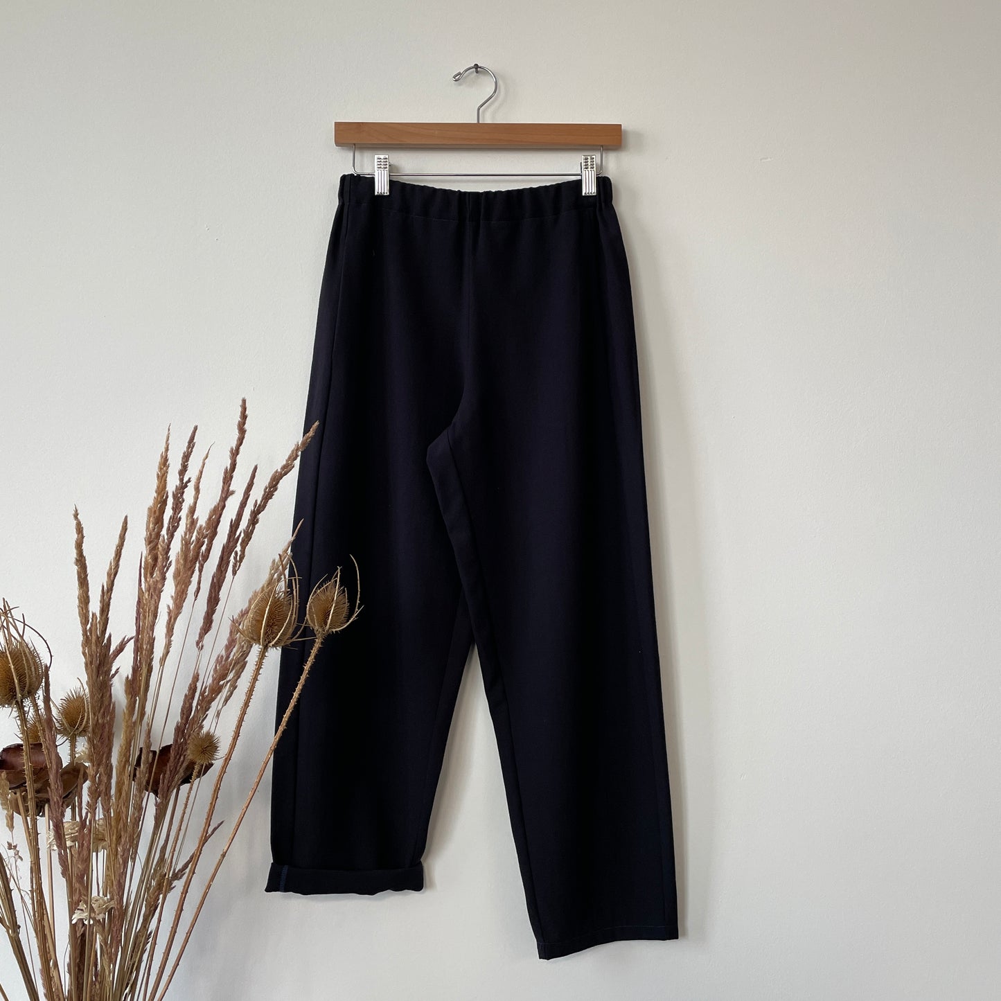 Pantalone Bloomer lana - blu notte