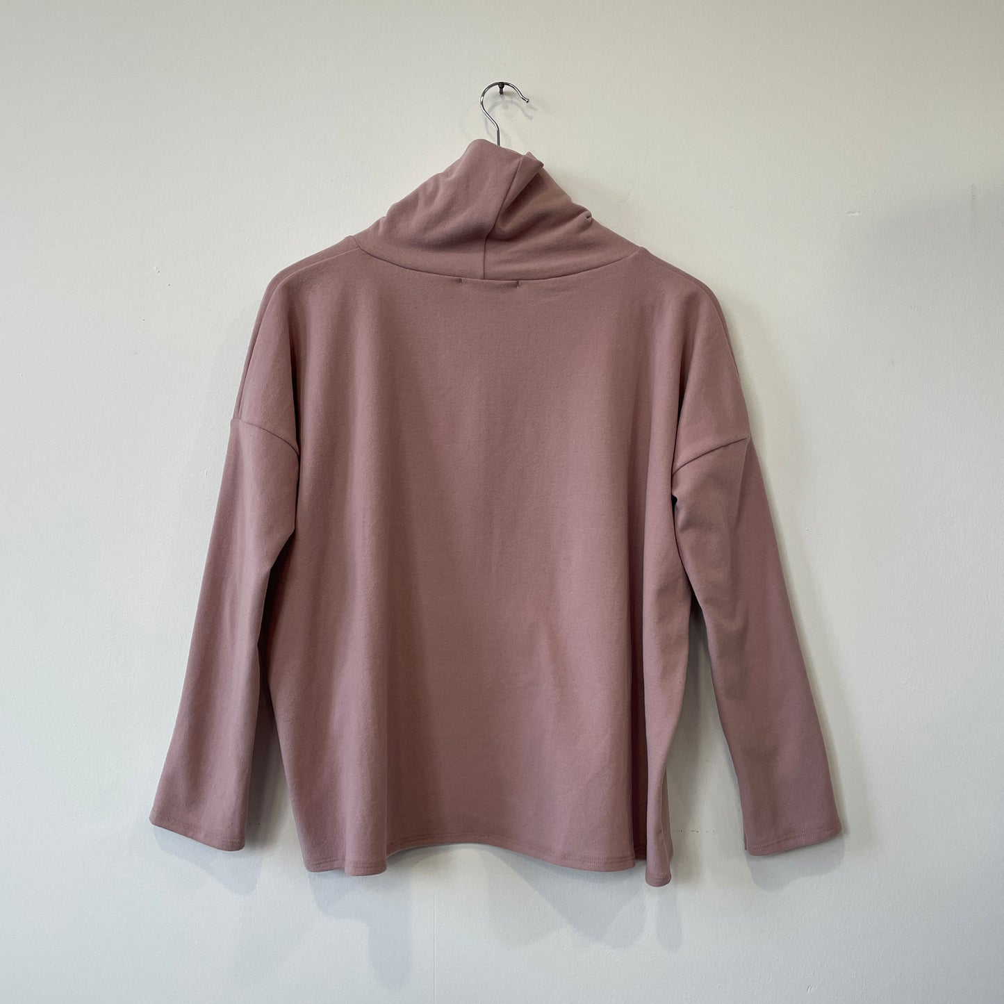Maglia LIVIA taglio over maglia Rosa antico
