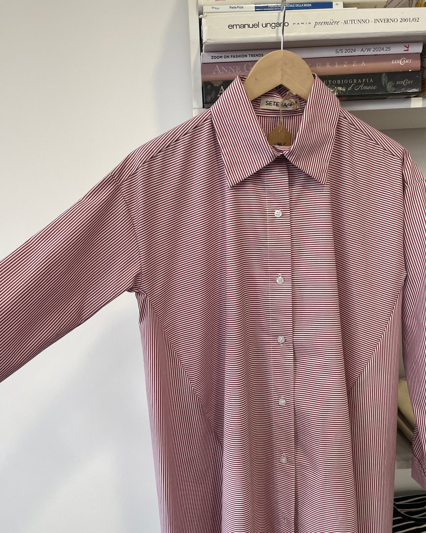 Camicia AUDREY - Mille righe rosse