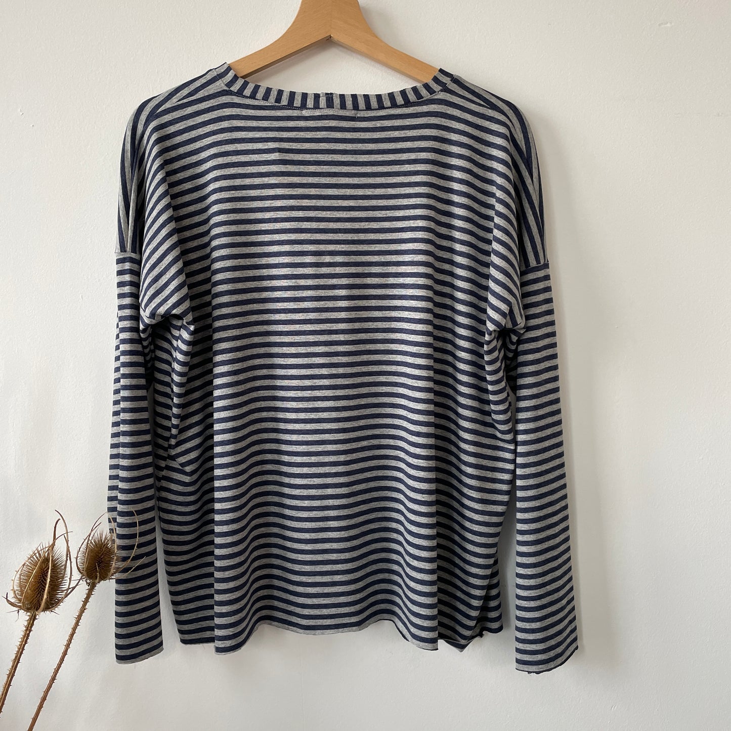 T-shirt Coco Manica lunga righe modal