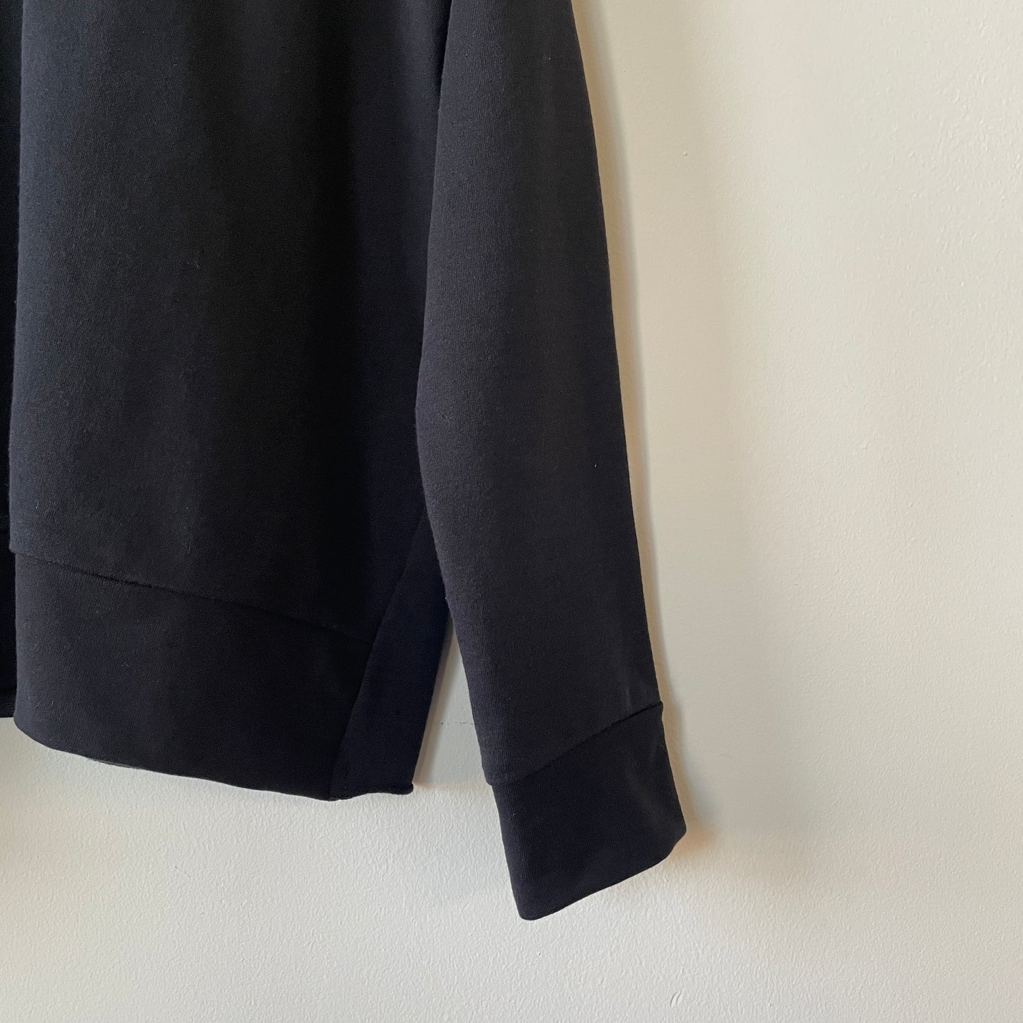 Felpa Girocollo Loose fit – Essential Black