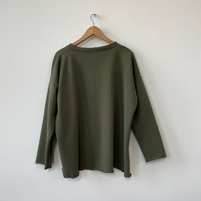Felpa Kubo verde militare