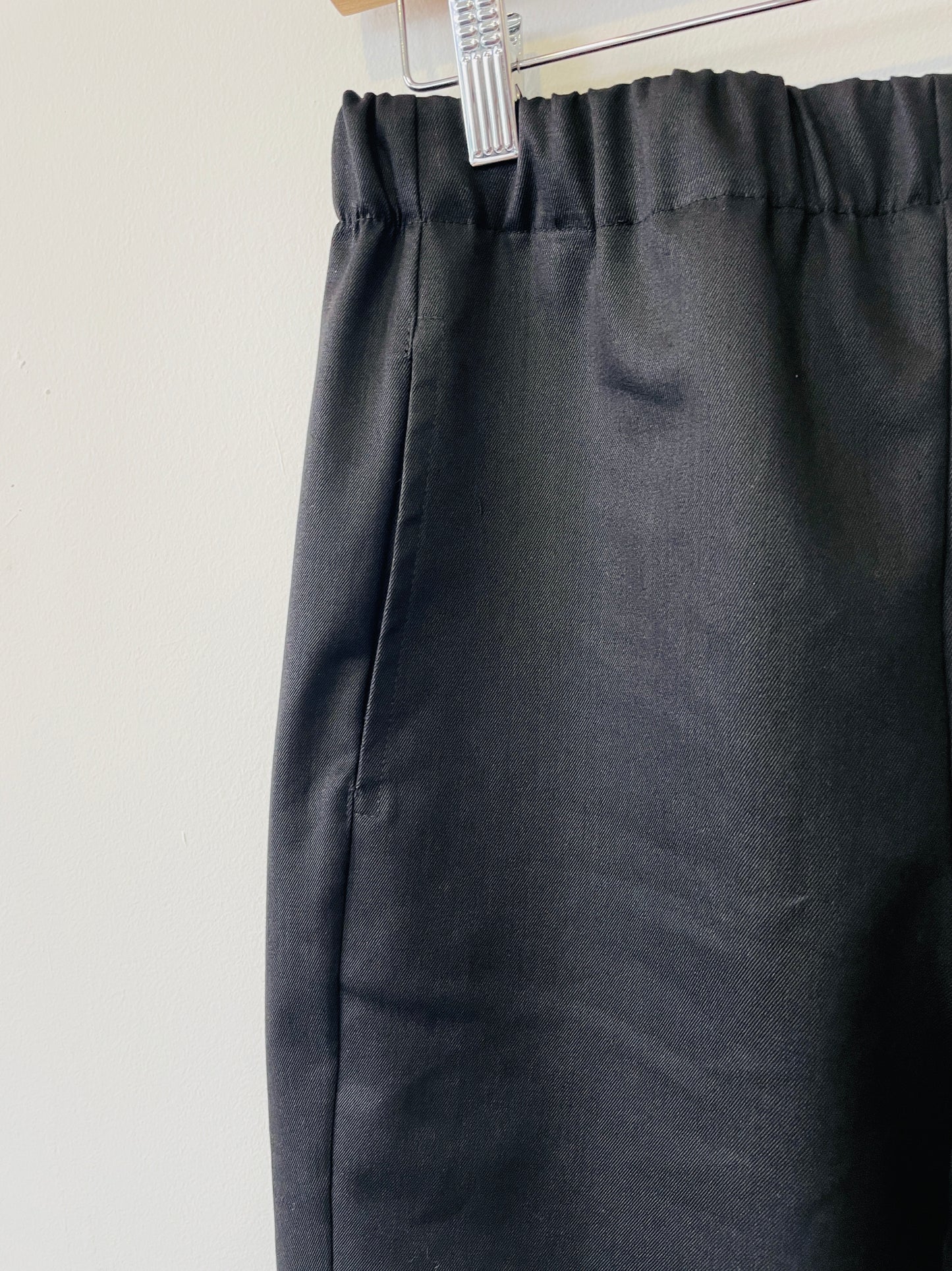 Pantalone Bloomer in denim nero