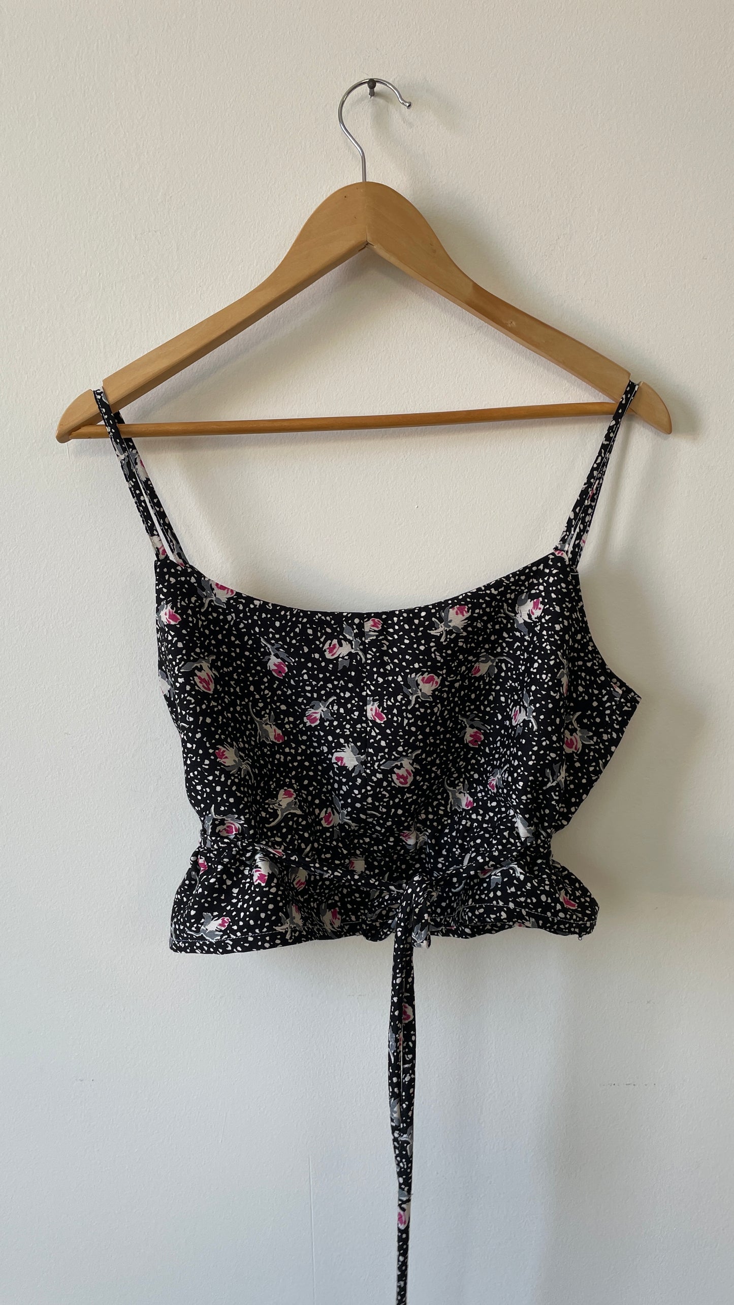 Top in seta Flowers