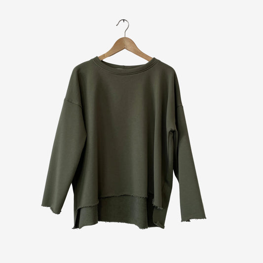 Felpa Kubo verde militare