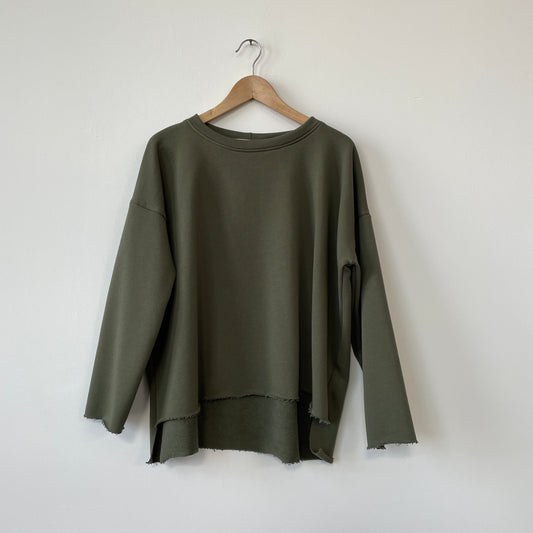 Felpa Kubo verde militare