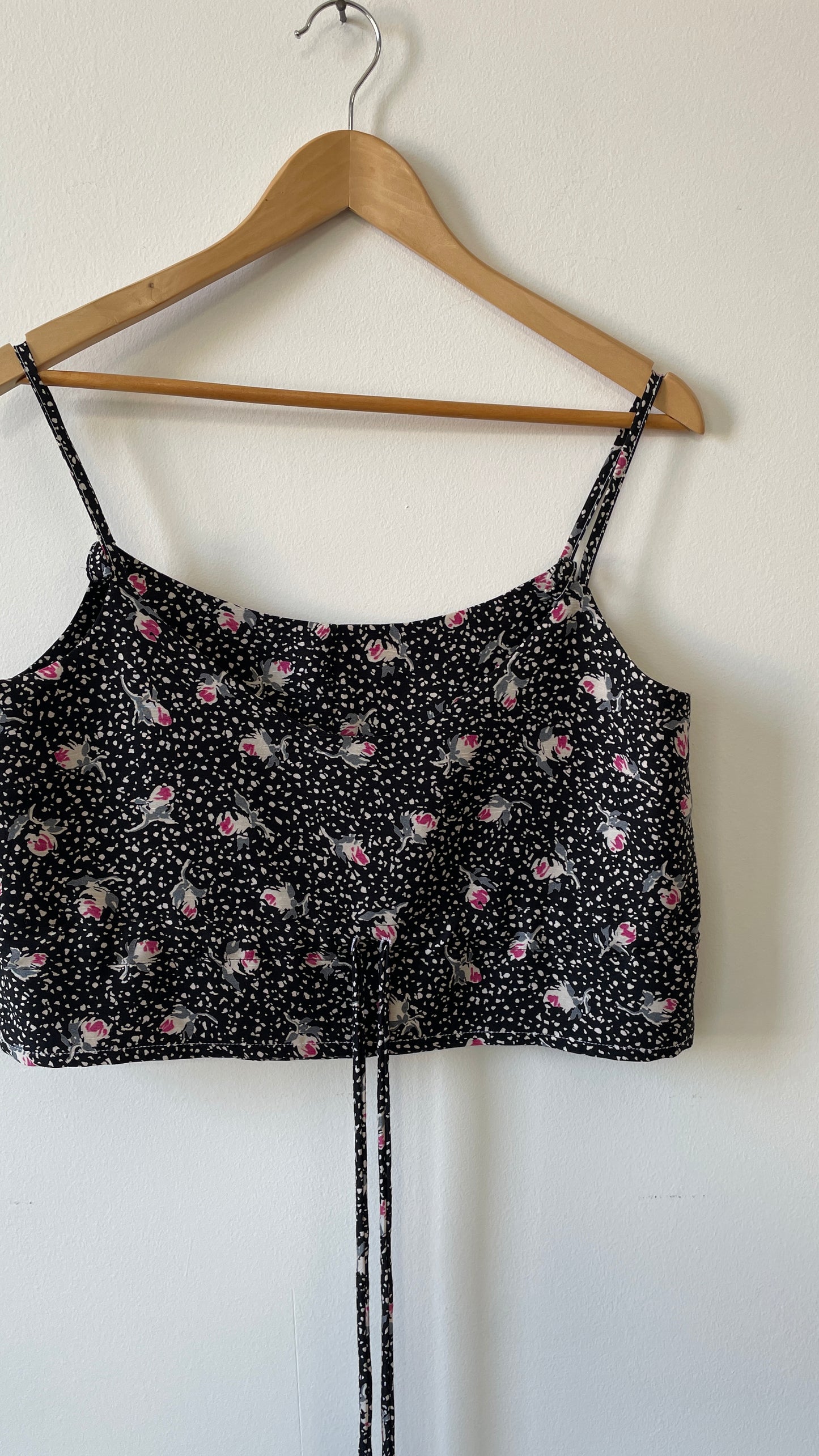 Top in seta Flowers