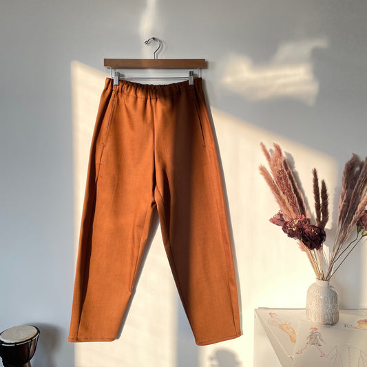 Pantalone Bloomer Denim ruggine
