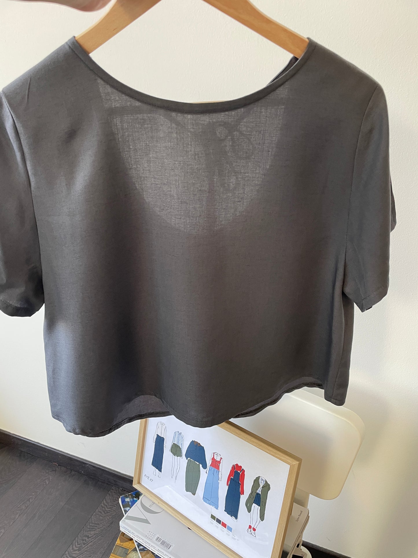 Blusa manica corta