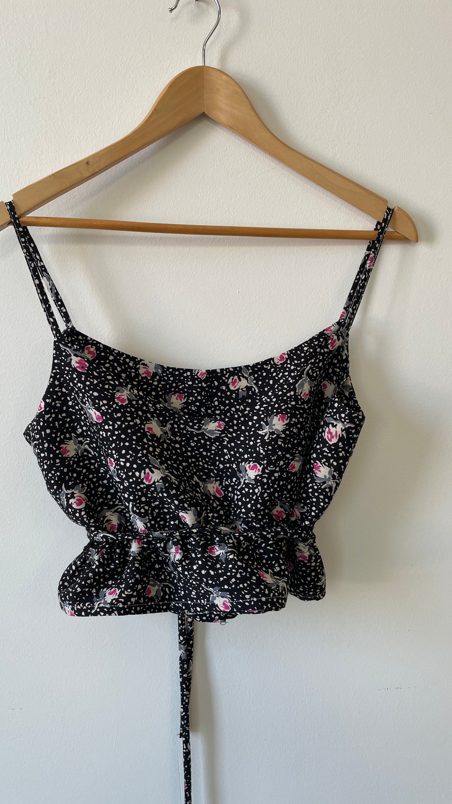 Top in seta Flowers