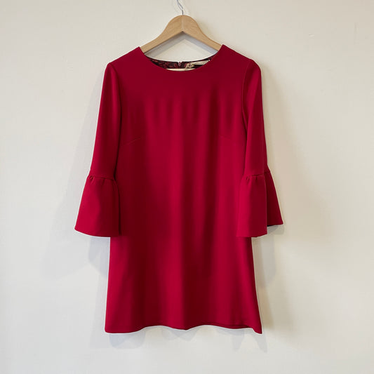 Abito svasato manica fantasia