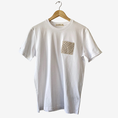 T-shirt con Taschino Crochet